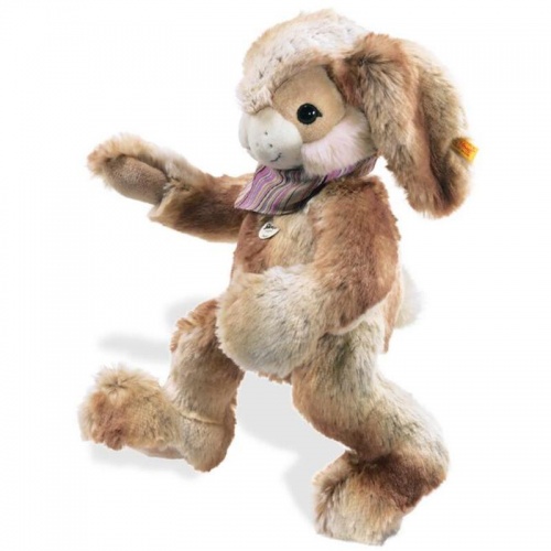 Steiff Hoppi Dangling Rabbit Fur Teddy Bear