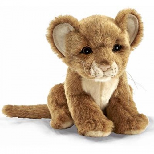 Lion Cub Brown Plush Soft Toy
