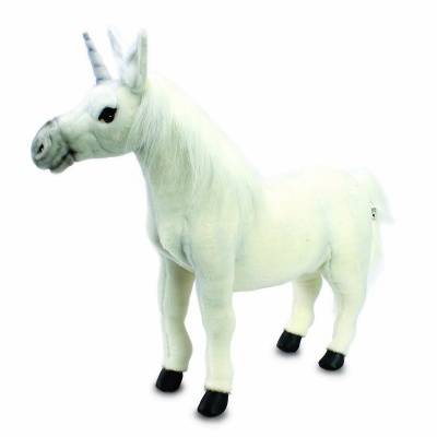 Unicorn Realistic Soft Toy by Hansa