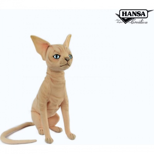 Sphynx Cat 33cmH Plush Soft Toy by Hansa