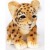 Leopard Amur Cub 23cmL Plush Soft Toy
