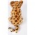 Leopard Amur Cub 23cmL Plush Soft Toy