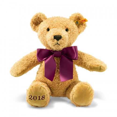 Steiff Cosy Year Bear 2018 Plush Soft Teddy
