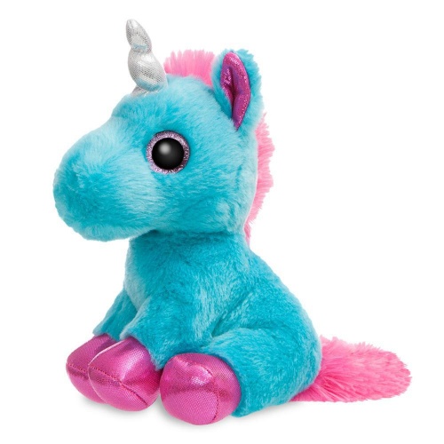 Sparkle Tales Moonbeam Turquoise Unicorn Soft Toy
