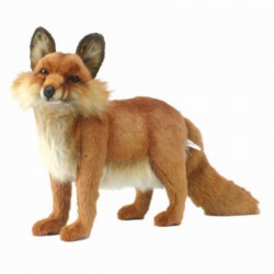 Fox Red Standing Plush Soft Toy