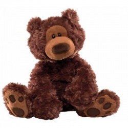 Philbin Chocolate Plush Teddy Bear