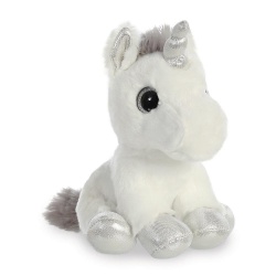 Sparkle Tales Sparkle Unicorn Silver Soft Toy