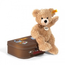Steiff Fynn Teddy Bear in a Suitcase Plush Teddy