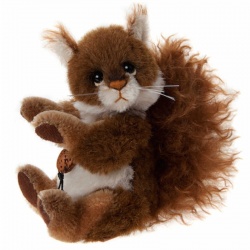 Charlie Bears Minimo Scampeteer Mohair Squirrel Teddy