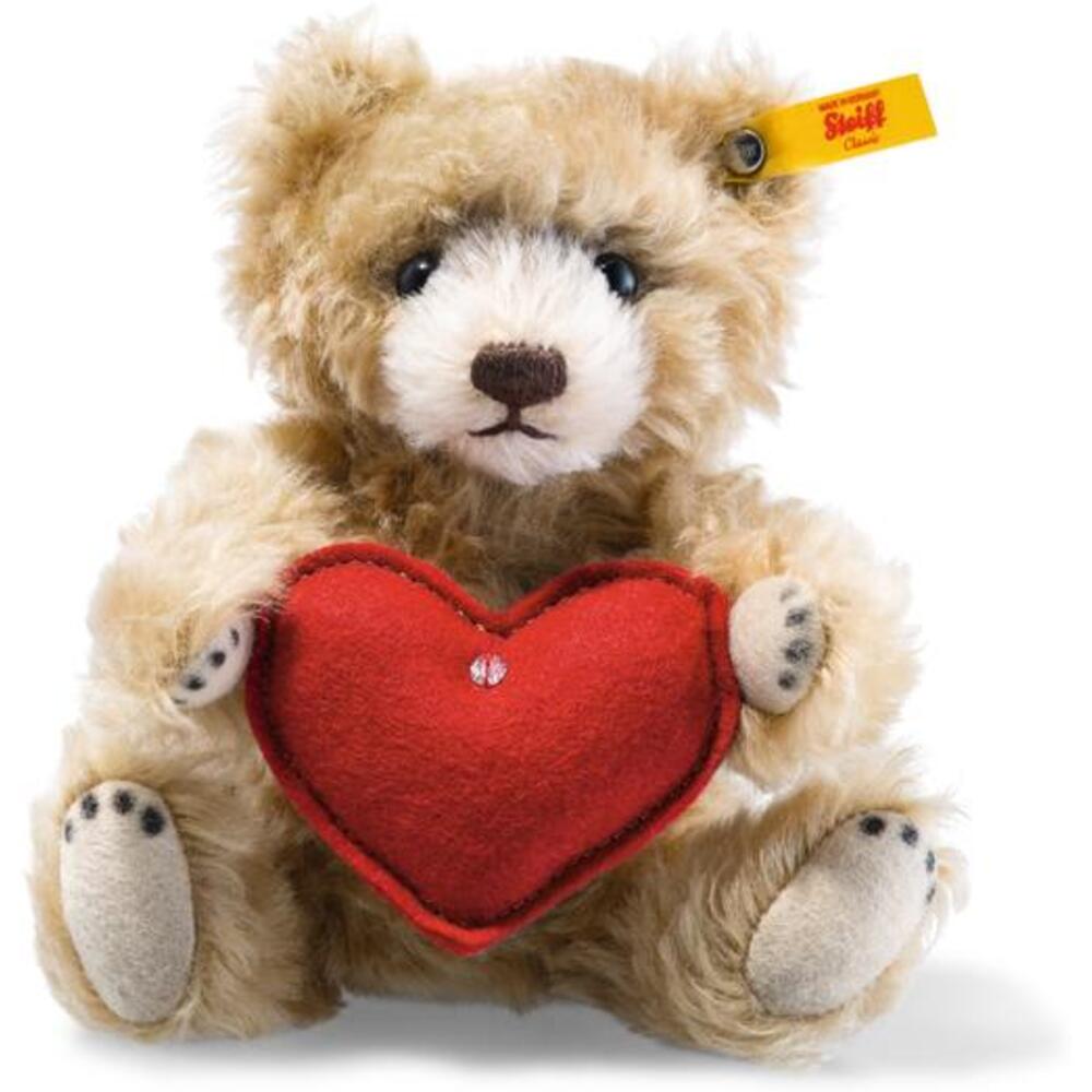 Steiff Teddy Bear With Heart Gift Boxed