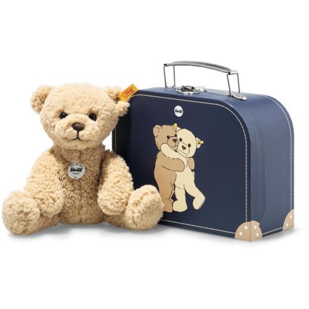 Steiff Ben Teddy Bear In Suitcase Gift Boxed